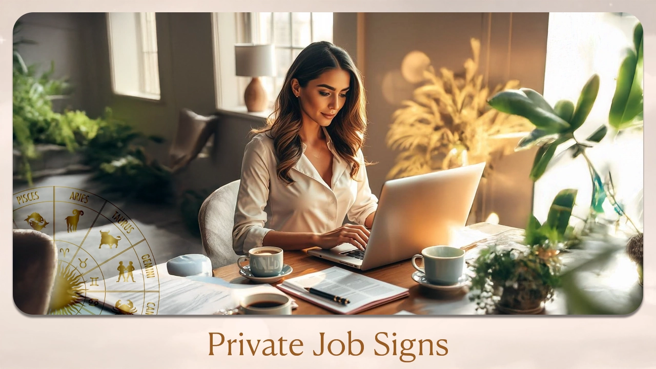 Private job signs